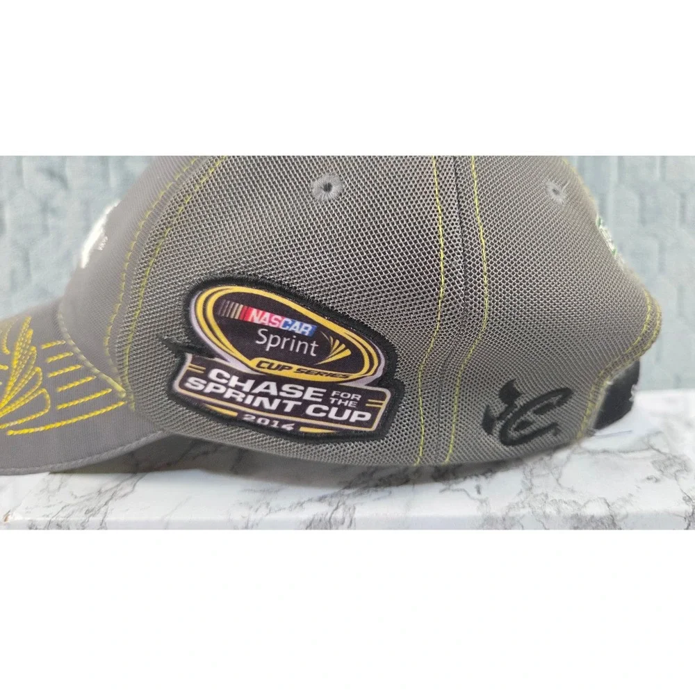Carl Edwards 99 Fastenal NASCAR Hat Chase Authentics 2014 Sprint Cup Grey Cap